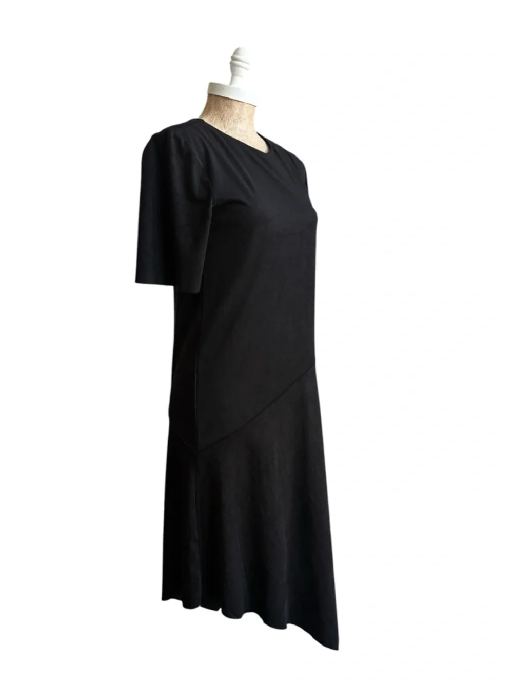 Lysse Sadie Asymmetric Dress - Black XS NWT